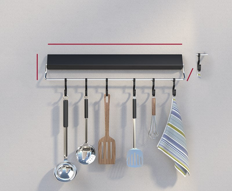Wall-mounted Kitchen Spice Rack Hook